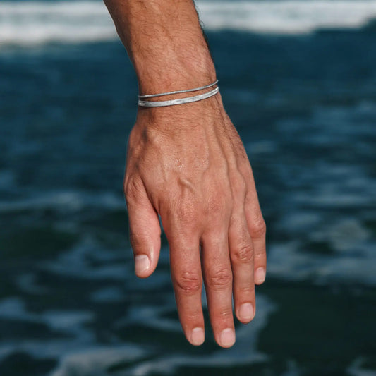 סט צמידים - ליאו כסף