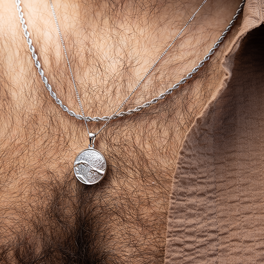 שרשרת קמע לגבר - בריאת האדם