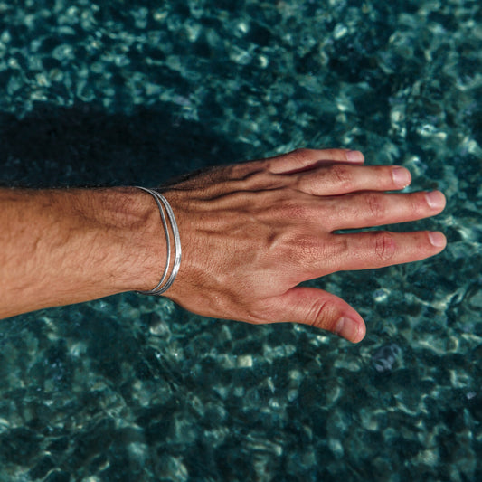 סט צמידים - ליאו כסף