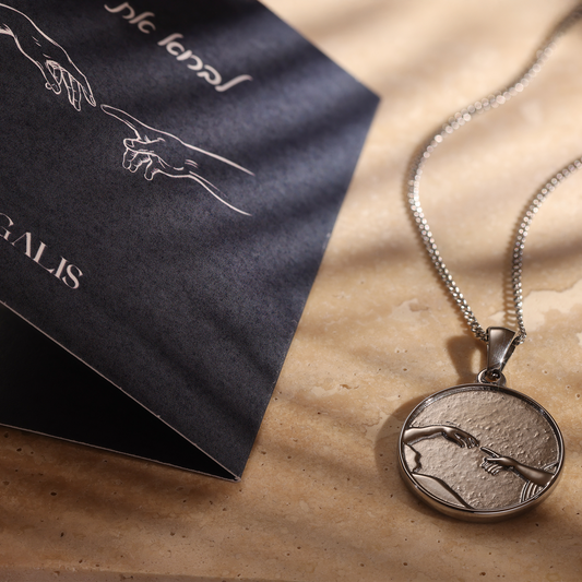 שרשרת קמע לגבר - בריאת האדם