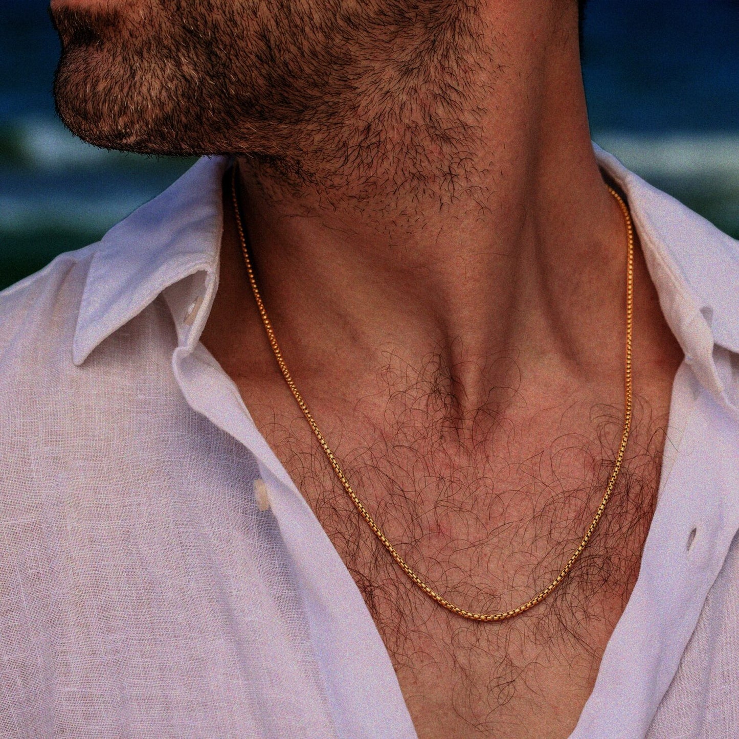 שרשרת לגבר - ברונו זהב