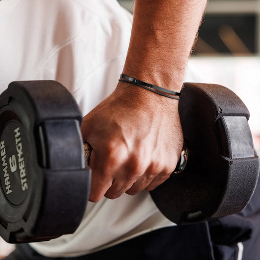 סט צמידים לגבר – לירון שחור