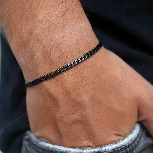 צמיד לגבר - ליאל שחור