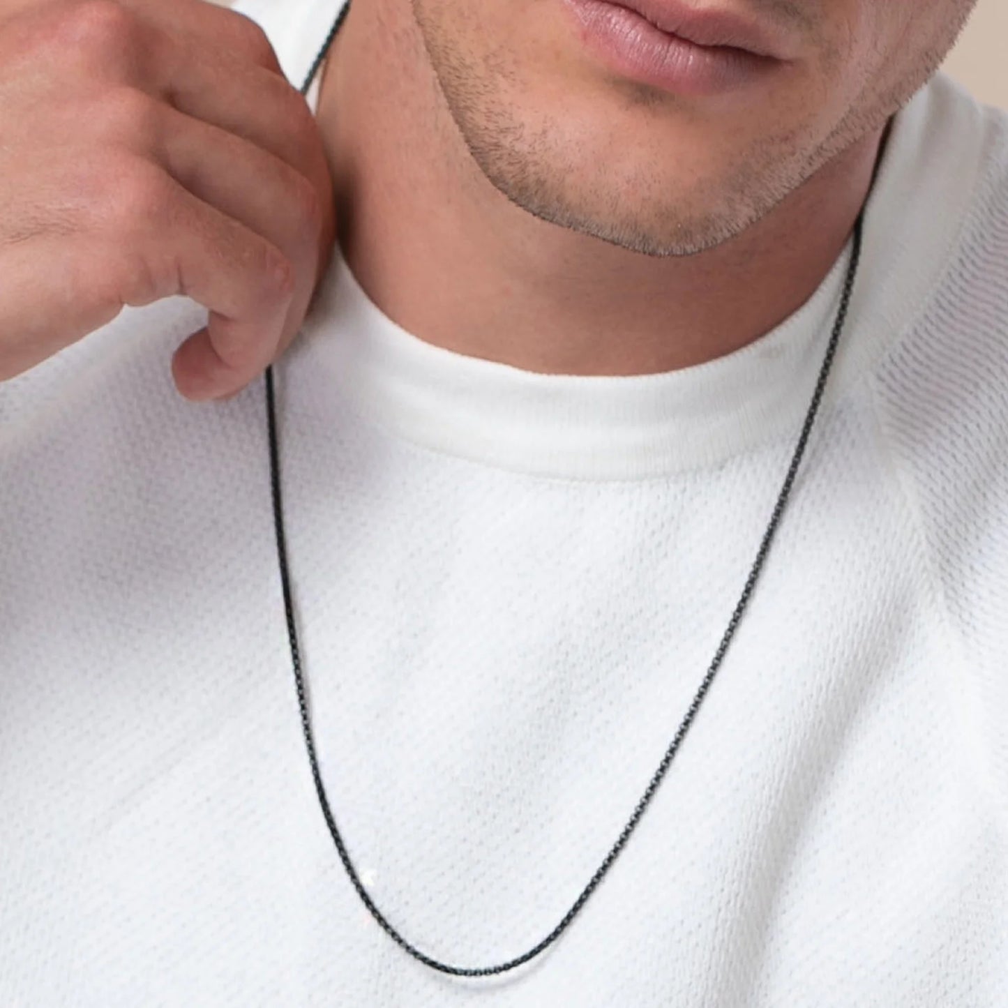 שרשרת לגבר - ברונו שחור