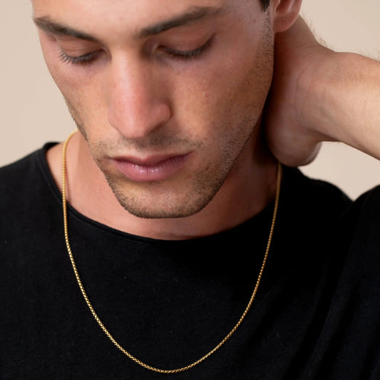 שרשרת לגבר - ברונו זהב