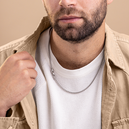 שרשרת לגבר - דיאגו כסף