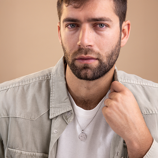 שרשרת קמע לגבר - בריאת האדם