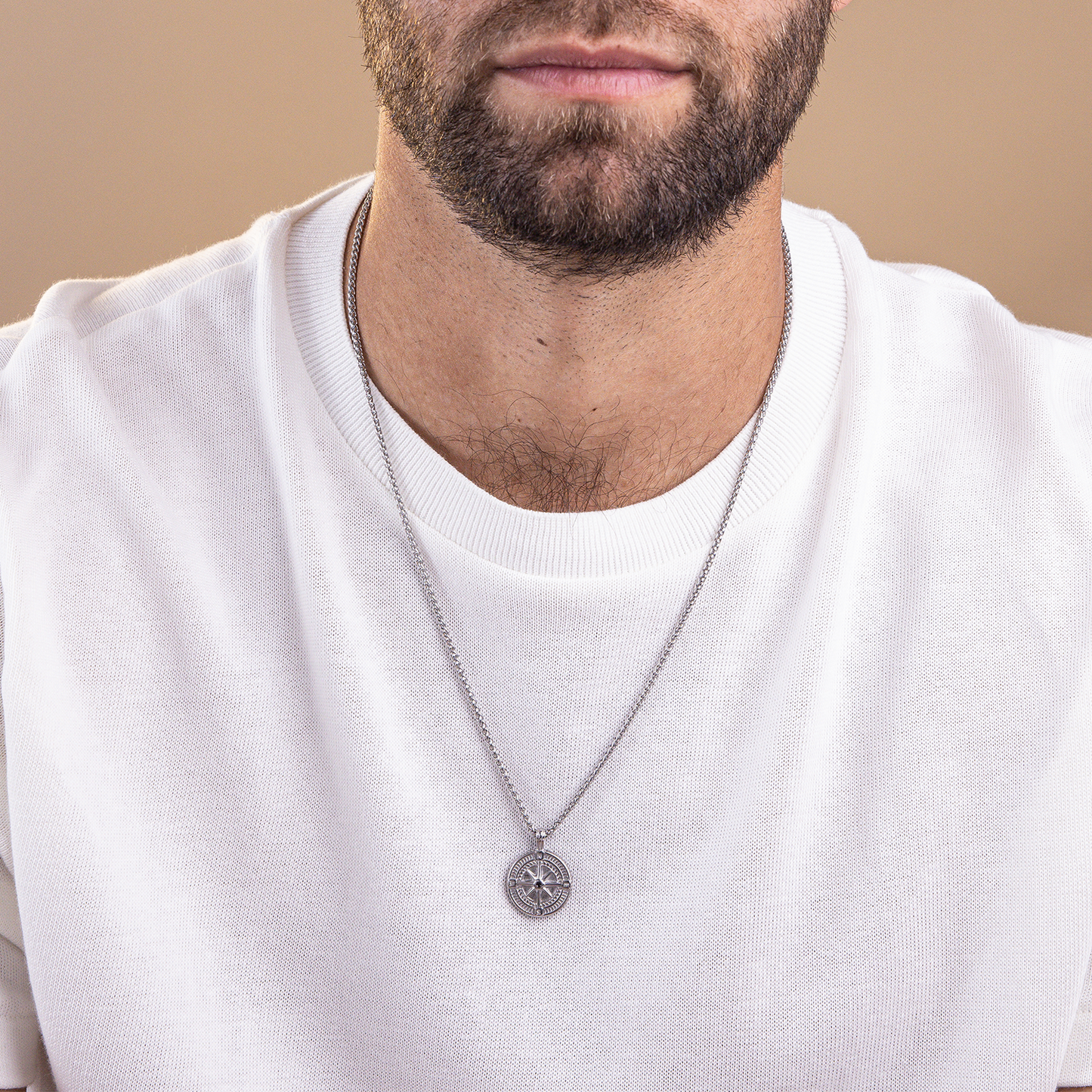 שרשרת חריטה לגבר - עידו כסף