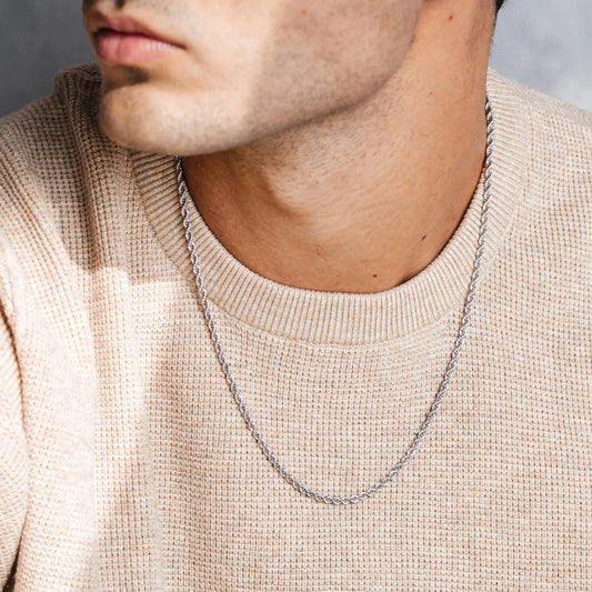 שרשרת לגבר - אלדר כסף