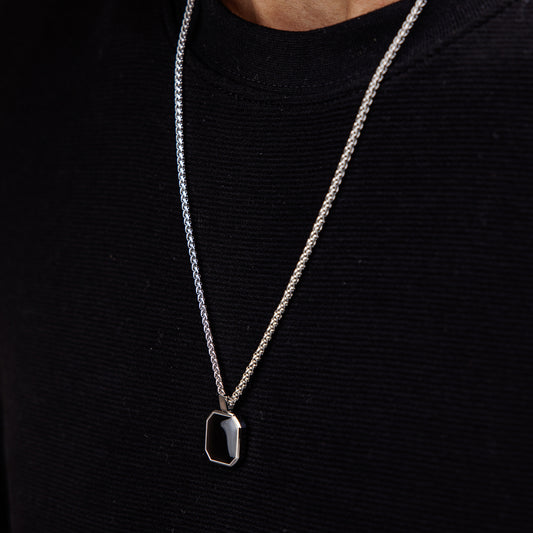 שרשרת לגבר - אמיל כסף