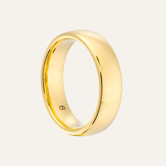 טבעת לגבר - לוקאס זהב